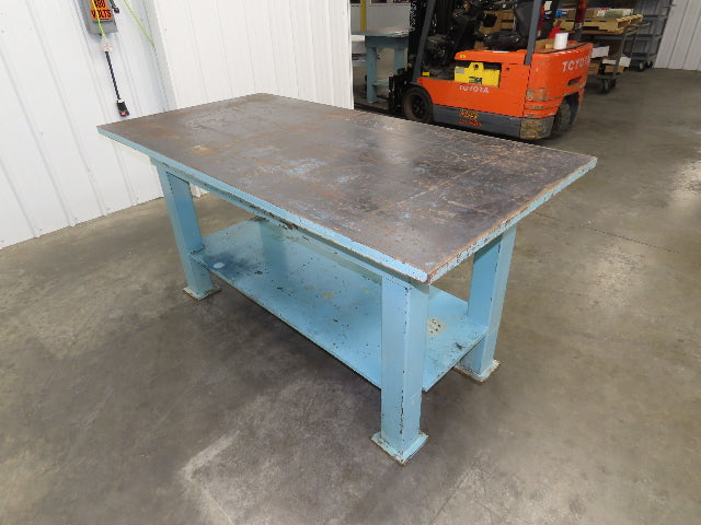 72x36" Steel Welding Layout Table 1-1/4" Thick Top Fabrication Anti Splatter