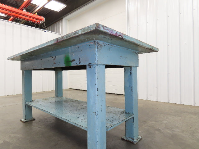 72x36" Steel Welding Layout Table 1-1/4" Thick Top Fabrication Work Bench
