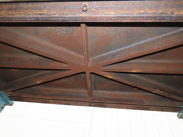 Vintage Precision Steel Welding Layout Table 71x35.5" Cast Iron 1-3/4" Thick Top