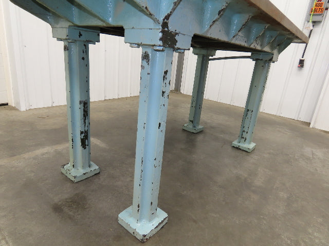 Vintage Precision Steel Welding Layout Table 72x36" Cast Iron 1-1/2" Thick Top