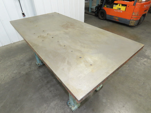 Vintage Precision Steel Welding Layout Table 72x36" Cast Iron 1-3/4" Top