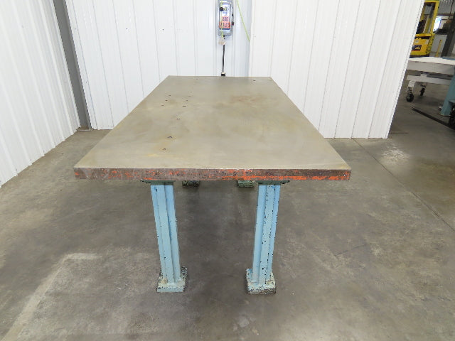 Vintage Precision Steel Welding Layout Table 72x36" Cast Iron 1-3/4" Top
