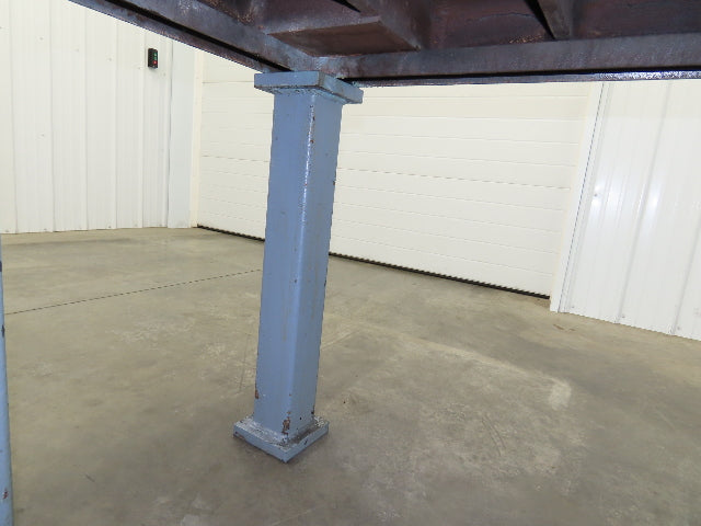 Vintage Precision Steel Welding Layout Table 72x36" Cast Iron 1-7/16" Thick Top