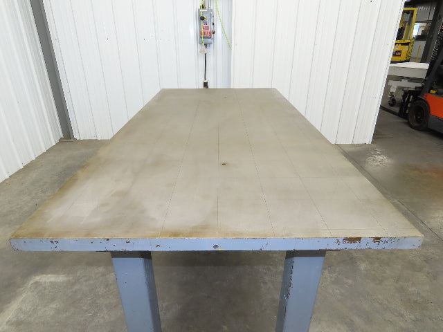 Vintage Precision Steel Welding Layout Table 72x36" Cast Iron 1-7/16" Thick Top