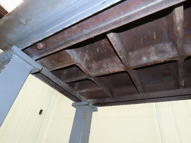 Vintage Precision Steel Welding Layout Table 72x36" Cast Iron 1-7/16" Thick Top