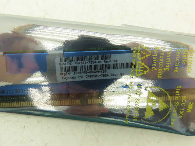 Fujitsu CF00501-7954 Rev: 01 FB DIMM RAM Memory Module 4GB PC2-5300 DDR2-667
