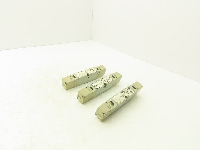 Numatics 122BB4Z2MN00061 Solenoid Valve 150PSIG 24VDC 2.5W W/Bridge Lot of 3