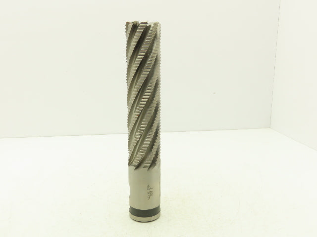 Putnam Tool 97126 Fluted Coarse Pitch Knuckle Rougher End Mill 2" Dia x 8" Flute