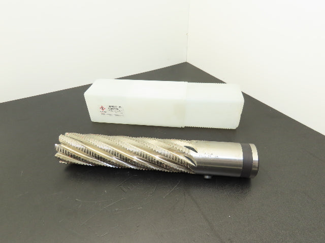 Cleveland C30776 Fluted Coarse Pitch Knuckle Rougher End Mill 2" Dia x 8" Flute