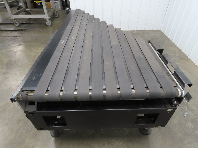 Mantissa 41"x 86" Merge Belt 45° Conveyor High Speed Package Sorting 480fpm 480V