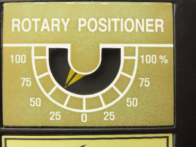 Radius RX-1000-2 Rotary Electro-Pneumatic Positioner 20-100 PSI 2 Port 1/4" NPT
