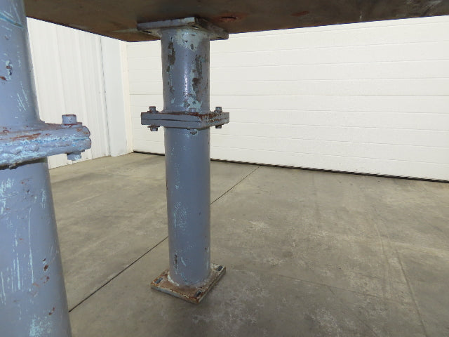 4" Thick Top Steel Fabrication Welding Layout Table Work Bench 103"x31.5"x36"