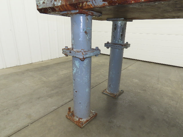 4" Thick Top Steel Fabrication Welding Layout Table Work Bench 103"x31.5"x36"