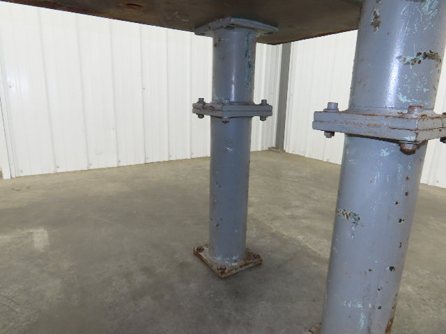 4" Thick Top Steel Fabrication Welding Layout Table Work Bench 103"x31.5"x36"