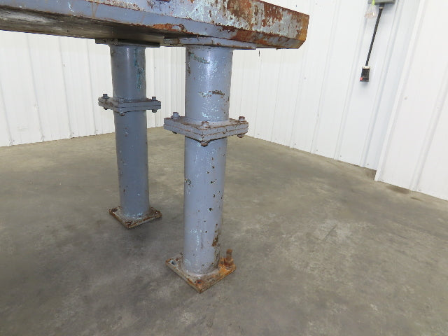 4" Thick Top Steel Fabrication Welding Layout Table Work Bench 103"x31.5"x36"