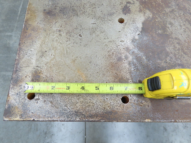 4" Thick Top Steel Fabrication Welding Layout Table Work Bench 103"x31.5"x36"