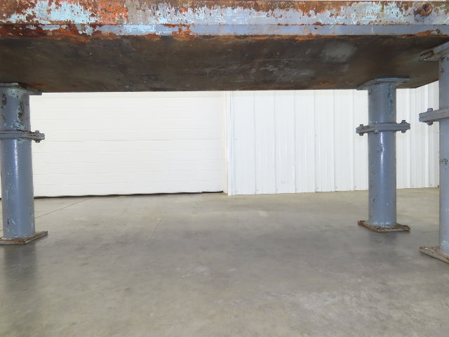 4" Thick Top Steel Fabrication Welding Layout Table Work Bench 103"x31.5"x36"