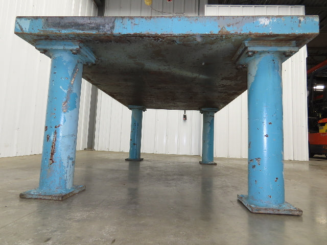 3" Top Steel Welding Layout Table 78x48" Fabrication Anti Splatter Work Bench