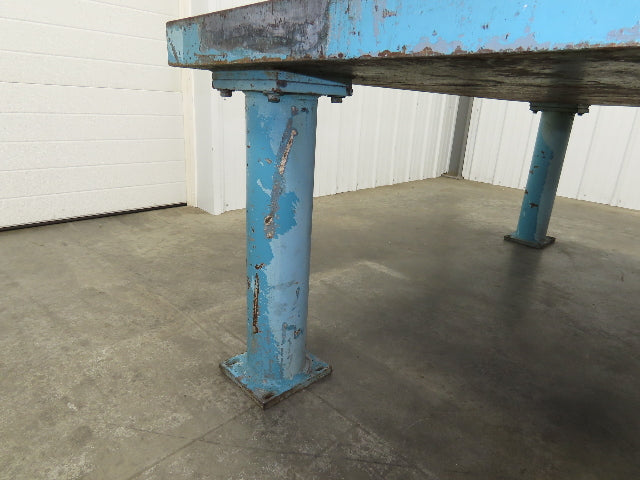 3" Top Steel Welding Layout Table 78x48" Fabrication Anti Splatter Work Bench
