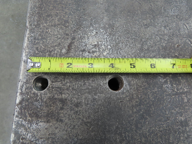 3" Top Steel Welding Layout Table 78x48" Fabrication Anti Splatter Work Bench