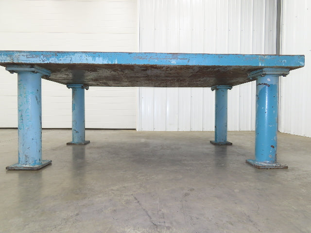 3" Top Steel Welding Layout Table 78x48" Fabrication Anti Splatter Work Bench