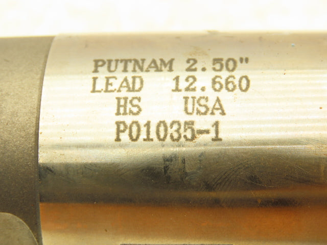 Putnam Tool P01035-1 4 Flute Coarse Rough Ball Nose End Mill 2.5" Dia x 5" Flute