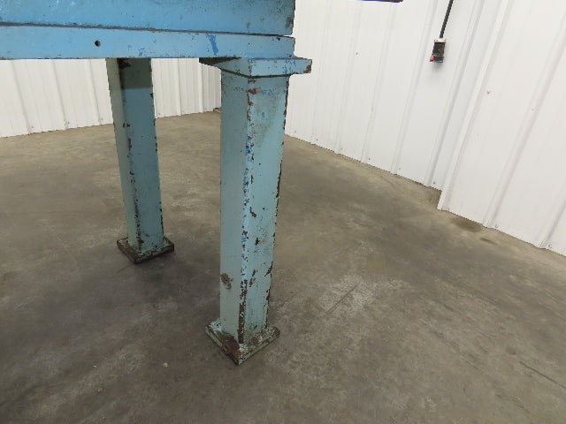 Vintage Precision Steel Welding Layout Table 70x35" Cast Iron 1-1/4" Thick Top