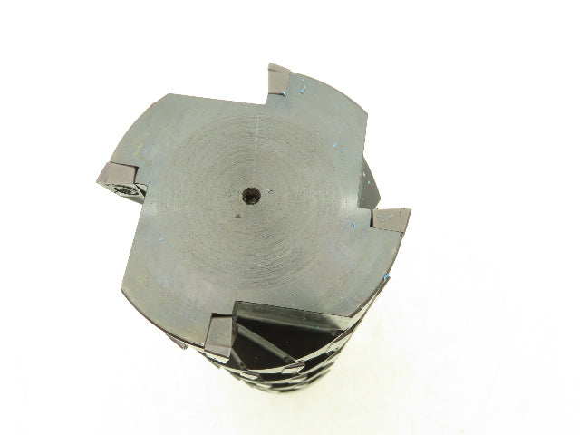 Ultra Dex UTS-117821 4 Flute Indexable End Mill 3" Dia x 8" Flute 56 Insert