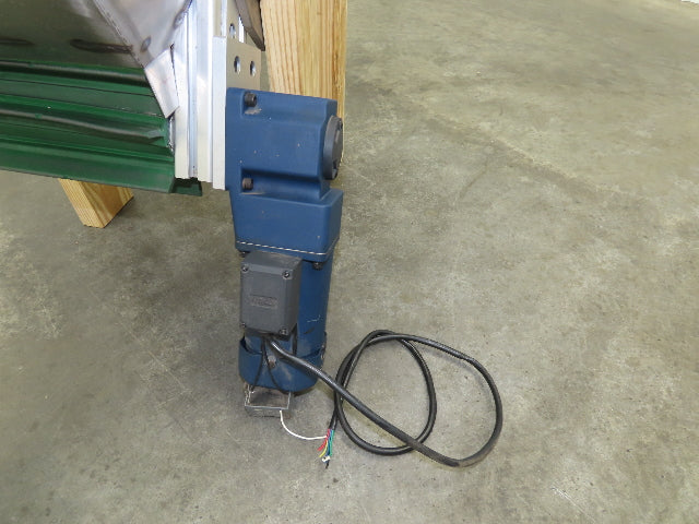 Stainless Hopper Small Parts Feeder Floorbin Elevator 8"x 48"H Conveyor 220V 1PH