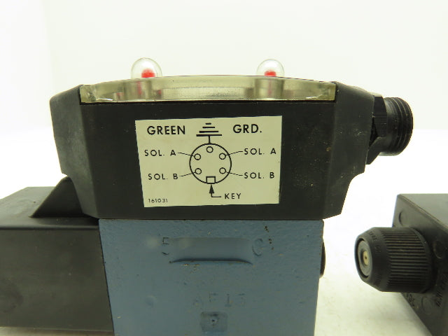 Continental Hydraulics Hydraulic Solenoid Valve 24VDC D03 Lot of 2