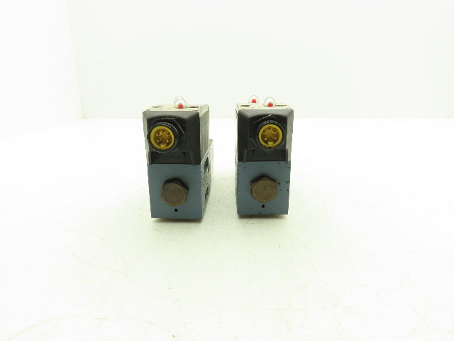 Continental Hydraulics Hydraulic Solenoid Valve 24VDC D03 Lot of 2