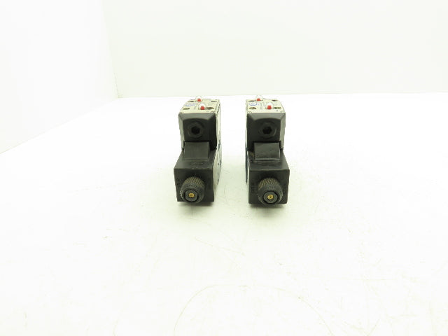 Continental Hydraulics Hydraulic Solenoid Valve 24VDC D03 Lot of 2