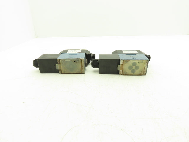 Continental Hydraulics Hydraulic Solenoid Valve 24VDC D03 Lot of 2