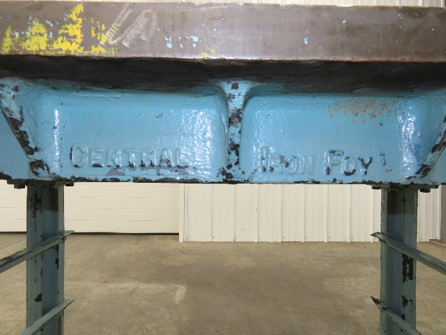 Central Iron FDY Steel Welding Layout Table 72x36" Cast Iron Wilton 4-1/2" Vise