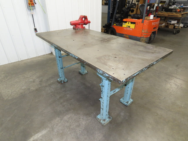 Central Iron FDY Steel Welding Layout Table 72x36" Cast Iron Wilton 4-1/2" Vise