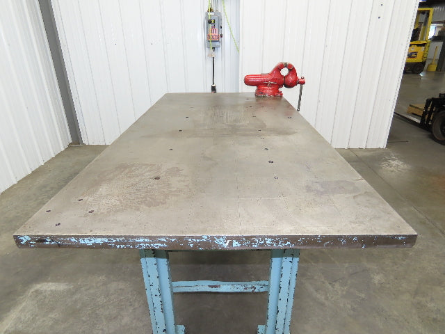 Central Iron FDY Steel Welding Layout Table 72x36" Cast Iron Wilton 4-1/2" Vise