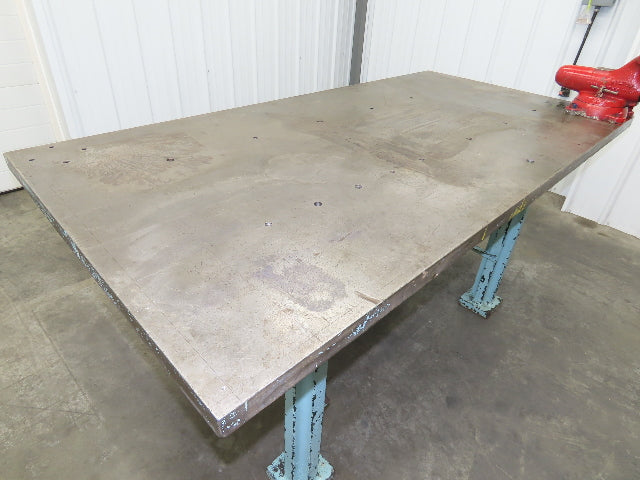 Central Iron FDY Steel Welding Layout Table 72x36" Cast Iron Wilton 4-1/2" Vise
