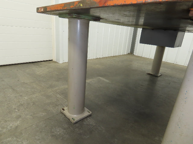 Welding Layout Table 1-1/4" Top Steel Fabrication Work Bench 84x44" Vise 6"