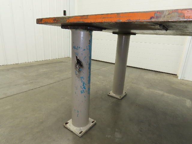 Welding Layout Table 1-1/4" Top Steel Fabrication Work Bench 84x44" Vise 6"
