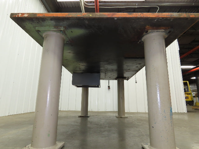Welding Layout Table 1-1/4" Top Steel Fabrication Work Bench 84x44" Vise 6"