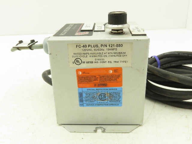 Rodix FC-40 Plus Feeder Cube Vibratory Feed Variable Speed Controller 15A 120V