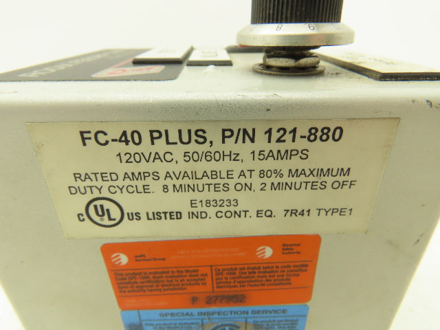 Rodix FC-40 Plus Feeder Cube Vibratory Feed Variable Speed Controller 15A 120V