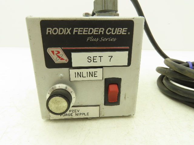 Rodix FC-40 Plus Feeder Cube Vibratory Feed Variable Speed Controller 15A 120V