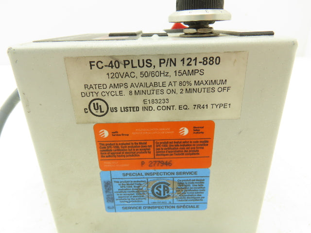 Rodix FC-40 Plus Feeder Cube Vibratory Feed Variable Speed Control 120V *No Cord