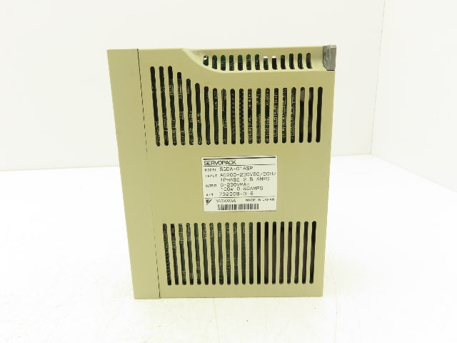 Yaskawa SGDA-01ASP AC Servopack 230V 100W Servo Drive Power Module 1Ph