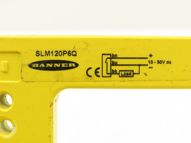 Banner SLM120P6Q Fork Slot Proximity Sensor Fixed-Distance 120mm Width Lot of 2