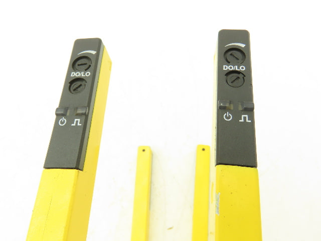 Banner SLM120P6Q Fork Slot Proximity Sensor Fixed-Distance 120mm Width Lot of 2