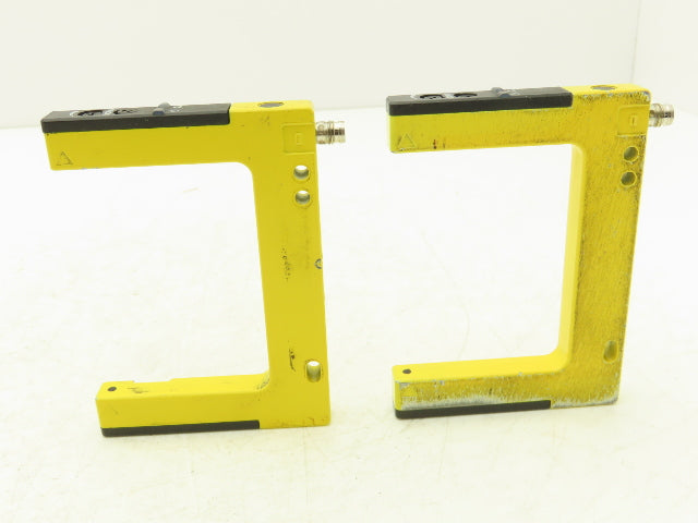 Banner SLM80P6Q Fork Slot Proximity Sensor Fixed-Distance 80mm Width Lot of 2