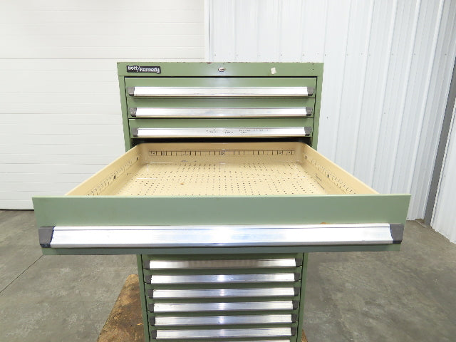 Bott Kennedy 17 Drawer Industrial Tooling Cabinet 30x29x60" Lyon Lista Vidmar