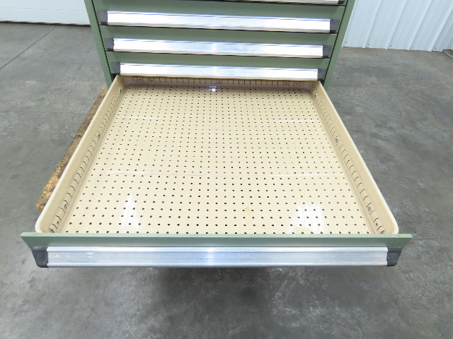 Bott Kennedy 17 Drawer Industrial Tooling Cabinet 30x29x60" Lyon Lista Vidmar
